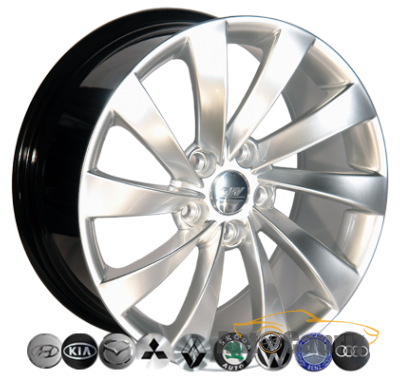 Диски Replica Ford 171 HS R15 W6.5 PCD5x108 ET40.0 DIA63.4     